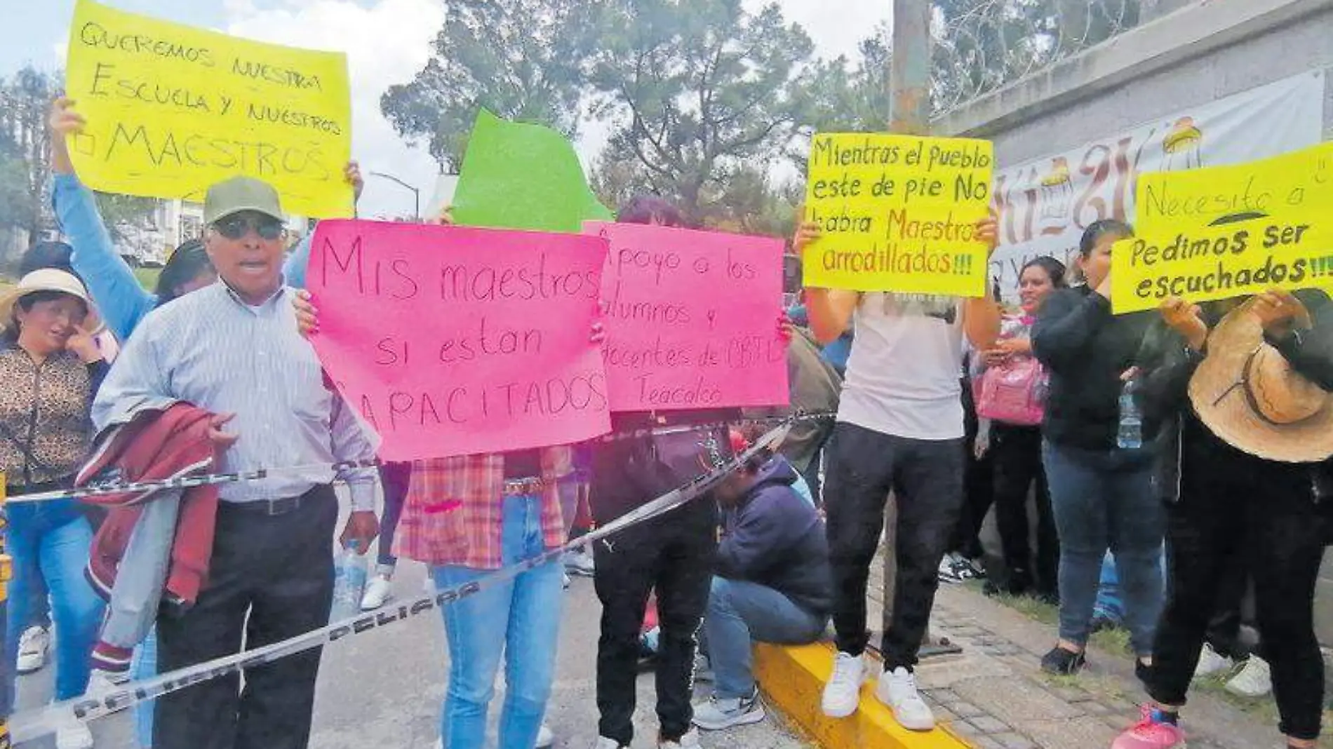 Protestan Cbtis San José Teacalco